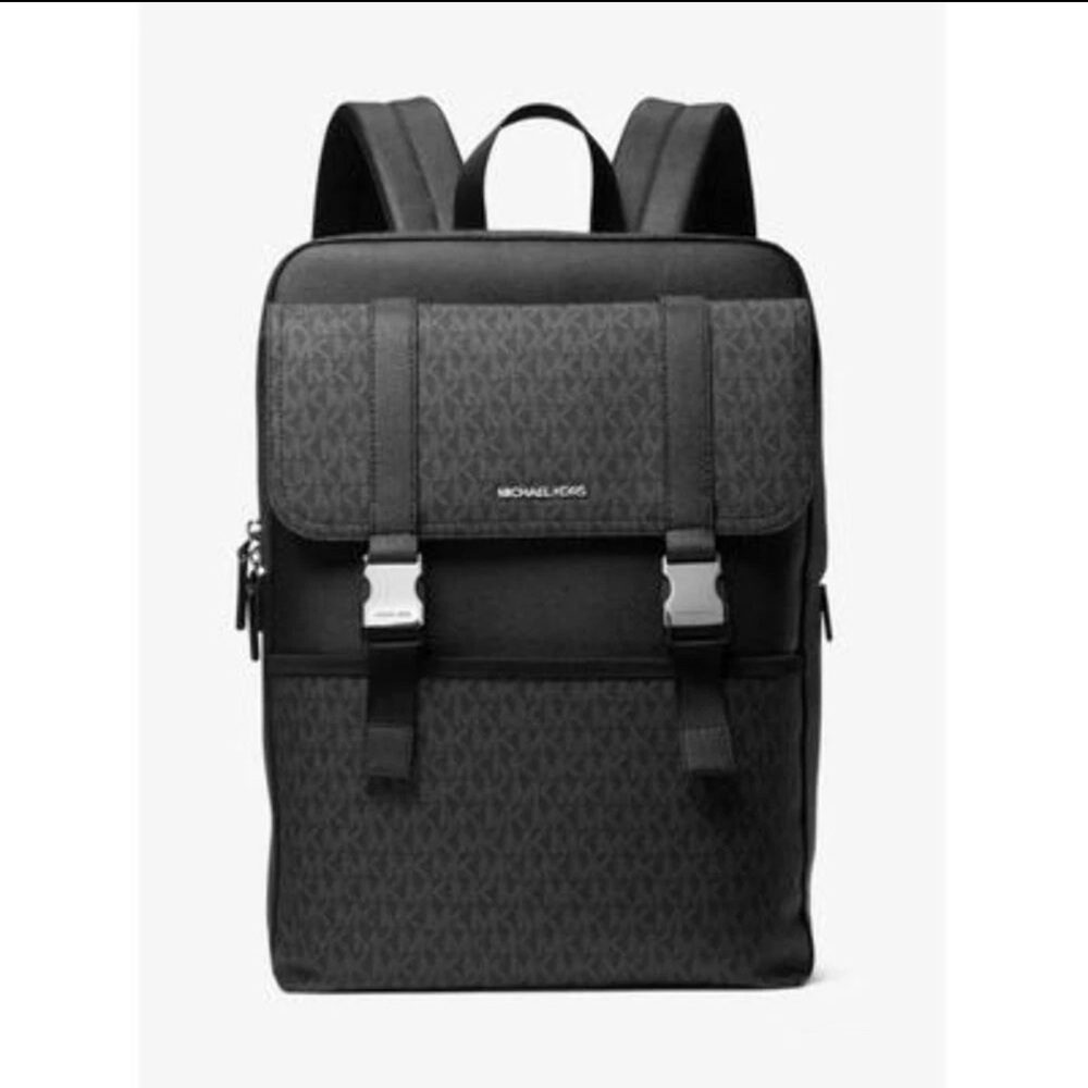 Michael Kors Charcoal and Black Men's Backpack